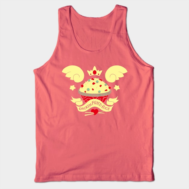 Chicken Fried Rice Tank Top by mogstomp